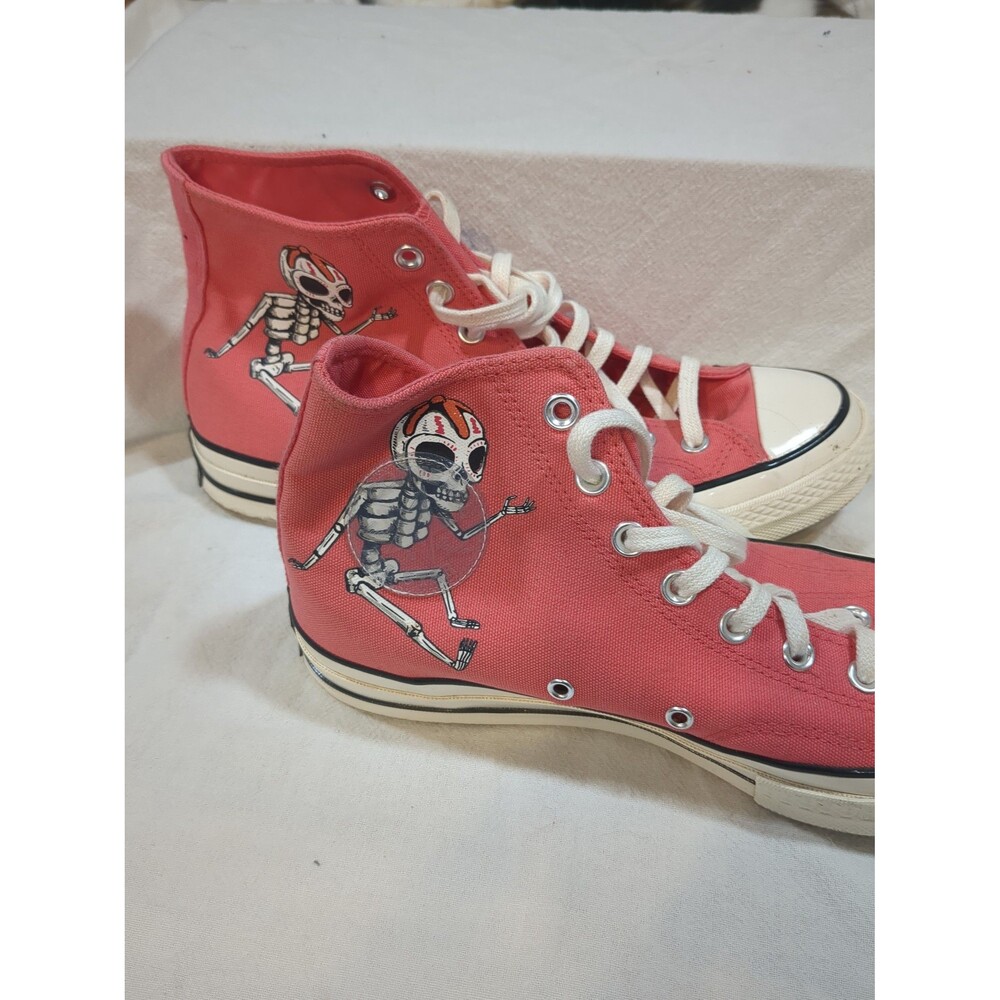 Converse Chuck Taylor 70 Hi 'Dia De Los Muertos' Retro Pink Sneakers
